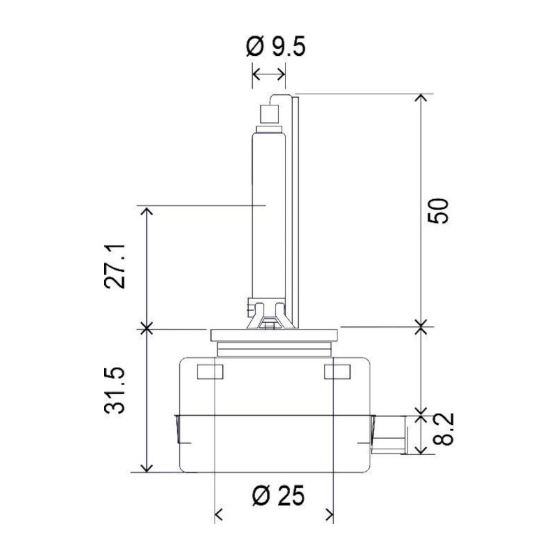 D3S 42V 35W PK32d-5 +100% light D3SSLX